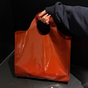 Thickened Plastic Shopping Bags for Clothing Stores Gift Packaging Handbags Clothes Wrapping Bags Customizable Biodegradable