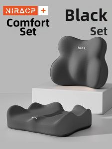 NIRA | Ergonomic Lumbar Support Padded Seat Cushion