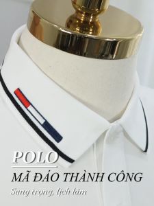 Áo Polo nam cao cấp cổ bẻ - Tặng Kèm Hộp Quà Xịn - SIXMEN Mã Đáo Thành Công - Polo vải cá sấu cotton CVC Thoáng mát