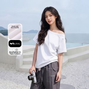 BALENO | Off Shoulder Relaxed Lazy T-Shirt Top