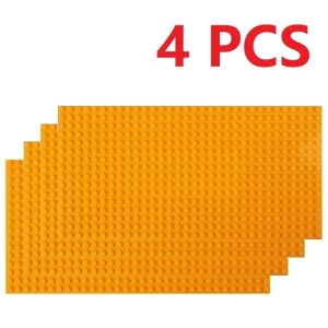 4PCS Blocks Baseplates 32x32 16X32 Classic Base Plates Building Bricks DIY Plastic Board Blocks MOC City Construction Kids Toys