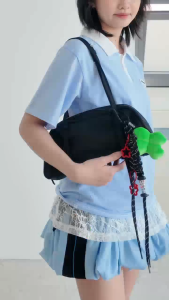 Túi xách PARACHUTE LOAF SHOULDER BAG màu đen SHO 0002 - TMB of Vascara