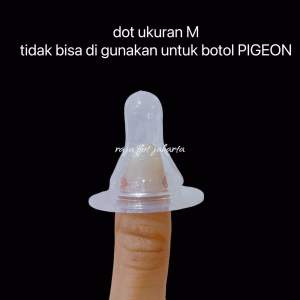 Dot ALGO bisa semua botol kecuali pigeon/ dot baby lembut ukuran 3.8cm