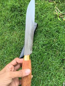 Pisau super tajemkarah kuninganpisau sembelih/seset daging