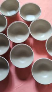 Chén ăn cơm nhựa melamine cao cấp nhám nâu Co15 - 11.4 x 5.8 cm cao