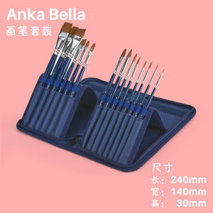Anka Bella Professional Face Painting Brush for Children Petal Outline Press Flower Detailed Coloring Tool Kids Art Supplies