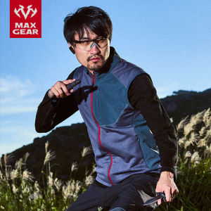 Maxgear Qingyi Tactical Vest Mens Spring Autumn Sleeveless Slim Fit Outdoor Jacket Vest Fashionable Outerwear