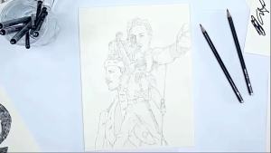 FABER-CASL 1Pcs Fine Liner Sketch Markers Pigment กันน้ำสีดำ0.1 0.2 0.3 0.4 0.5 0.6 0.7 0.8Sketch Drawing Manga Design