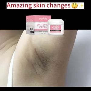 SAUVASINE WHITENING CREAM New Whitening Cream Moisturizes White Skin Turn Dark White Body Cream 50g  [275-WHITE]