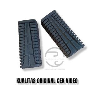 Karet Step Depan Warna Hitam Bahan Karet Sintetis Tebal Untuk Motor jupiter zmx vega zrvega rr