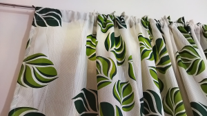 3 in 1 set Colindel Curtain.Window Curtain NonRing Curtain(walang Ring)Sold per piece