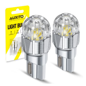 AUXITO 2Pcs CANBUS No Error T10 W5W LED Bulb For Car Interior Dome Door Map Trunk Lamp License Plate Lights 12V White Red Amber