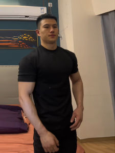 Fitness Mens Short Sleeve T-Shirt Tight Cuff Summer American Style Small Collar Threaded Slim Fit Half Sleeve Inner Wear Cotton