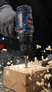 V-MOZ VID18 18V Brushless Cordless Impact Drill Set with 2 Lithium-Ion Batteries & Charger DIY Power Tool Kit