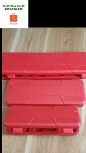Hộp thước. Hộp đựng thước kẹp thước cặp điện tử loại 150mm-200mm-300mm màu đỏ hàng dày dặn chống va đập hỏng hóc