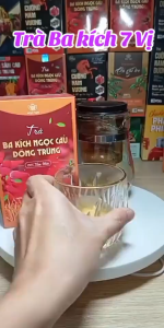 Trà Ba Kích Ngọc Cẩu Đông Trùng 7 Vị Tăng Cường Sinh Lực Phái Mạnh (Hộp 60 Gói)