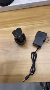 แบตเตอรี่เครื่องตัดหญ้า 12V ก้อนแบตเตอรี่สามเหลี่ยมใส่สว่านไร้สาย แบตเตอรี่ ลิเธียม 12V 6000mAh เครื่องตัดหญ้าแบตเตอ ชุดชาร์จแบตเตอรี่เครื่องตัดหญ้า