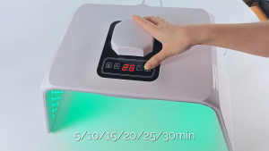 【สต็อกไทยจัดส่ง】Foreverlily พับโฟตอน 7 สี PDT LED หน้ากากเครื่อง การบำบัดด้วยแสง นาโนสเปรย์หน้ากากสปาสิวริ้วรอยลบดูแลผิวเครื่องมือความงาม