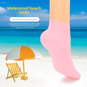 JIFANPAUL | Waterproof Silicone Socks Soft Sole Water Shoes Beach Socks Elastic Diving Socks