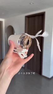 Hands Free Waist Fan 3 Speed Rechargeable Mini Clip Fan For Delivery Fishing Work