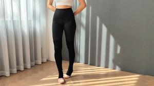 Quần Legging Tập Yoga GYM CK-069 Ống Dài Phủ Gót Siêu Ấm Ngày Đông