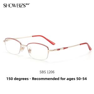 SHOWBIZS | Elegant High Definition Anti-Blue Light Half-Rim Reading Glasses