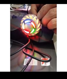 lampu stop rem belakang projie variasi lampu rem rainbow spiral bulat kotak universal beat aerox PCX nmax