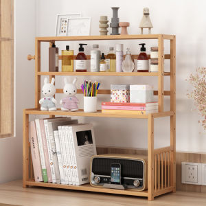 Desk shelf desktop small storage rack student dormitory office simple multi-layer bookcase rack