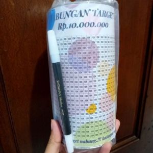 Celengan viral target 10jt pecahan 10k