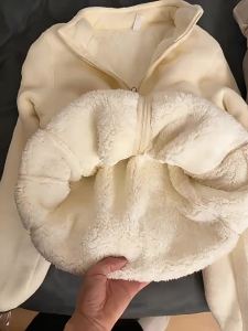 Warm Northeast Wool Coat Female Winter New Fleece Jacket