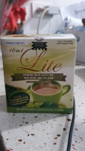 16 in 1 Lite Premium Green Coffee Mix for Antioxidants Healthy Coffee Weight Loss