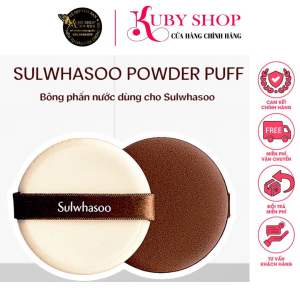 Bông mút trang điểm phấn nước Sulwhasoo