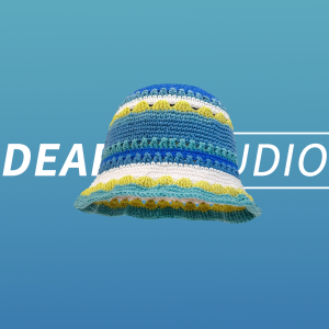 หมวกชาวประมงถักผ้าฝ้ายลําลองสําหรับผู้หญิงในสีตัดกันฤดูร้อนป้องกันแสงแดดชายคากว้างหมวกอ่างล้างหน้าสําหรับการช้อปปิ้งและคู่รัก