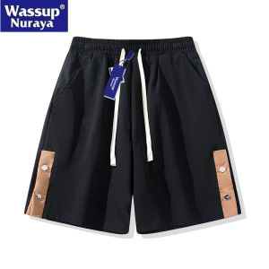 Quần Short Ice Silk Nam Mùa Hè Mỏng Phong Cách Mỹ Rộng Rãi Thường Ngày Năm Điểm Quần Năm Mảnh Thoải Mái Thoáng Khí