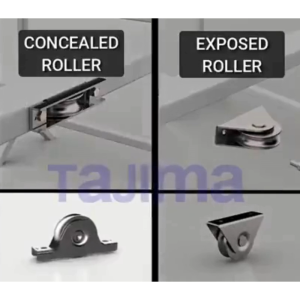 80S U-Groove Concealed Gate Roller