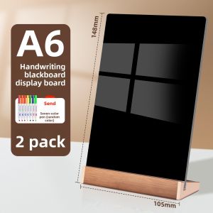 MINGZHUO | Rewritable DIY Acrylic Price Tag A4