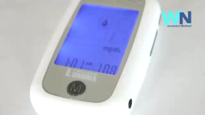 พร้อมส่ง เครื่องวัดน้ำตาลในเลือด เครื่องตรวจน้ำตาล OK Meter Lumina SET MINI มินิ เครื่องตรวจเบาหวาน วัดเบาหวาน  (ฆพ. 2359/2560)