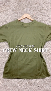 Necessary Free Size Crew Neck T-Shirt fit to 40-44 inches-100% Cotton Comfy Fabric