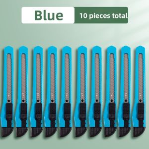 deli | Small Utility Knife Paper Cutting Knife Mini Blade Scissors for Art and Craft