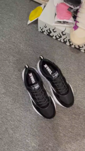 Sepatu XternalStepSure - Sepatu Running Estrada Black White Pria Wanita