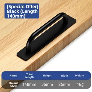 FEIZHUXIANSEN | No Drilling Sliding Glass Door Handle