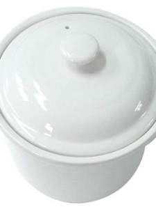 Ceramic White Porcelain Electric Slow Cooker Baby Inner Pot Lid 0.7L Accessories Kitchen Cooking Utensils Chinese Style Soup Pot