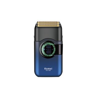 Kemei | Máy Cạo Râu Điện Kemei T389 Máy Cạo Râu Nam Màu Sắc Thời Trang Máy Cắt Tóc Chuyên Nghiệp Có Thể Sạc Lại Với Lưỡi Dao Bằng Thép Không Gỉ