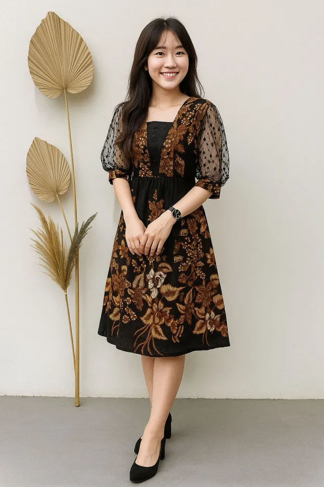 green emerald velvet dress Women's Batik Grace Dress - Scarlet Peacock main image 0