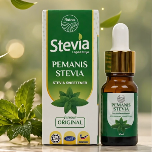 Stevia Sweetener Nutrac Zero Calorie Sugar Replacement 10ml