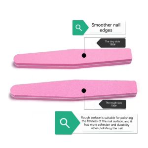 Good luck befalls! High-grade sand nail file series tools (nail art sanding polishing etc.) 100/180/240/600/3000 grit
