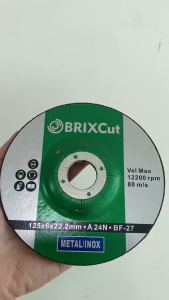 Đá mài BRIXCut 125x6.0x22.2mm– An toàn Dùng Cho Máy Mài Cầm Tay
