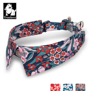 TRUELOVE Lightweight Cat Collar Adjustable Pet Collar Escape Proof Durable Comfortable Soft with Cute Bow Tie for Kittens Cats Dogs Puppies