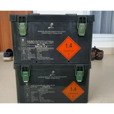 Kotak Peluru/ Munisi Pindad/ Tool box Perkakas Serbaguna