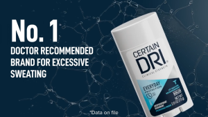 CERTAIN DRI EVERYDAY-PROTECTION CLINICAL SOLID ANTIPERSPIRANT 72 HOURS SWEAT & ODOR PROTECTION FOR MEN & WOMEN HYPERHIDROSIS TREATMENT FRESH SCENT 49 GRAMS